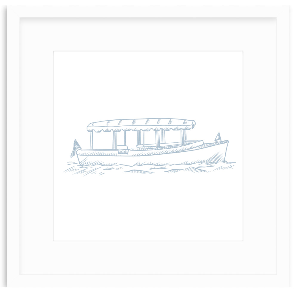 Boat Framed Art Print