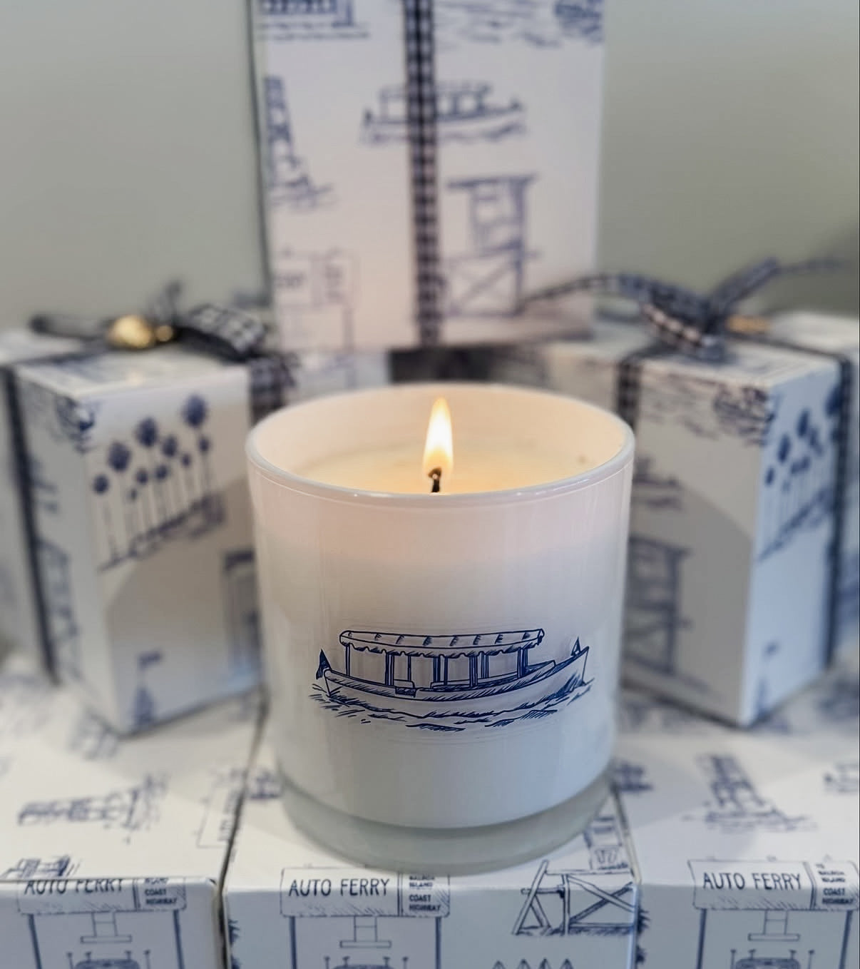 Newporter Candle Navy