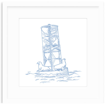 Buoy Framed Art Print