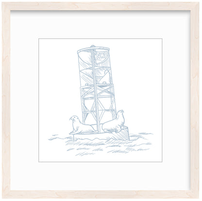 Buoy Framed Art Print
