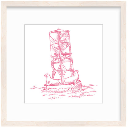 Buoy Framed Art Print