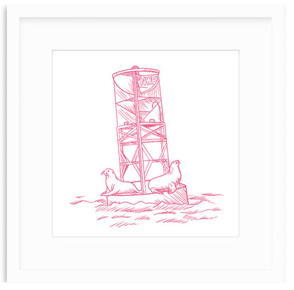 Buoy Framed Art Print