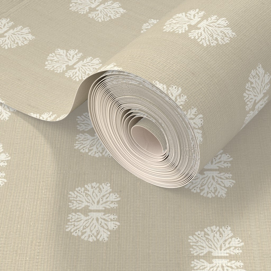 Coralline Grasscloth