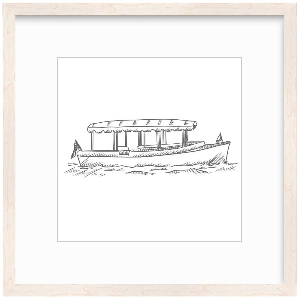 Boat Framed Art Print