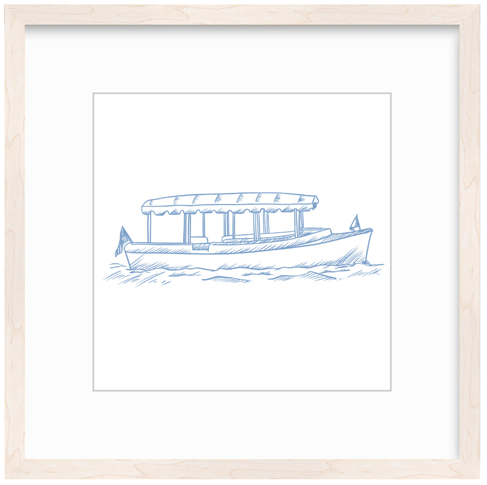 Boat Framed Art Print