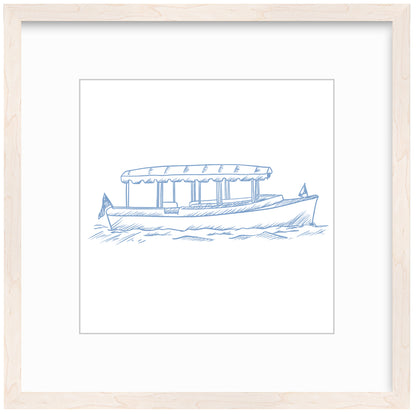 Boat Framed Art Print