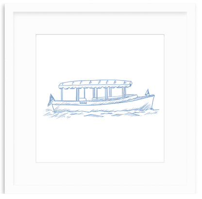 Boat Framed Art Print