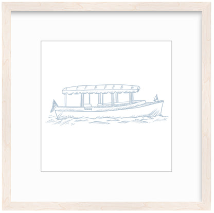 Boat Framed Art Print