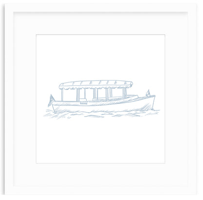 Boat Framed Art Print