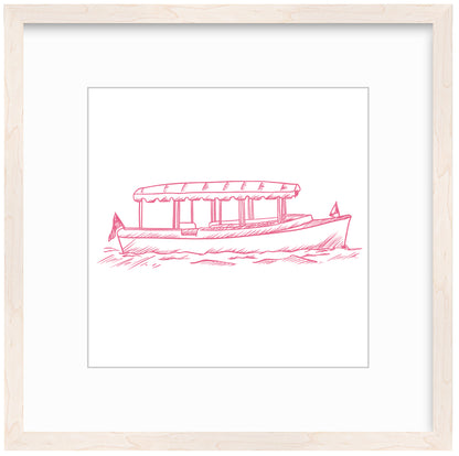 Boat Framed Art Print
