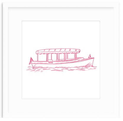 Boat Framed Art Print