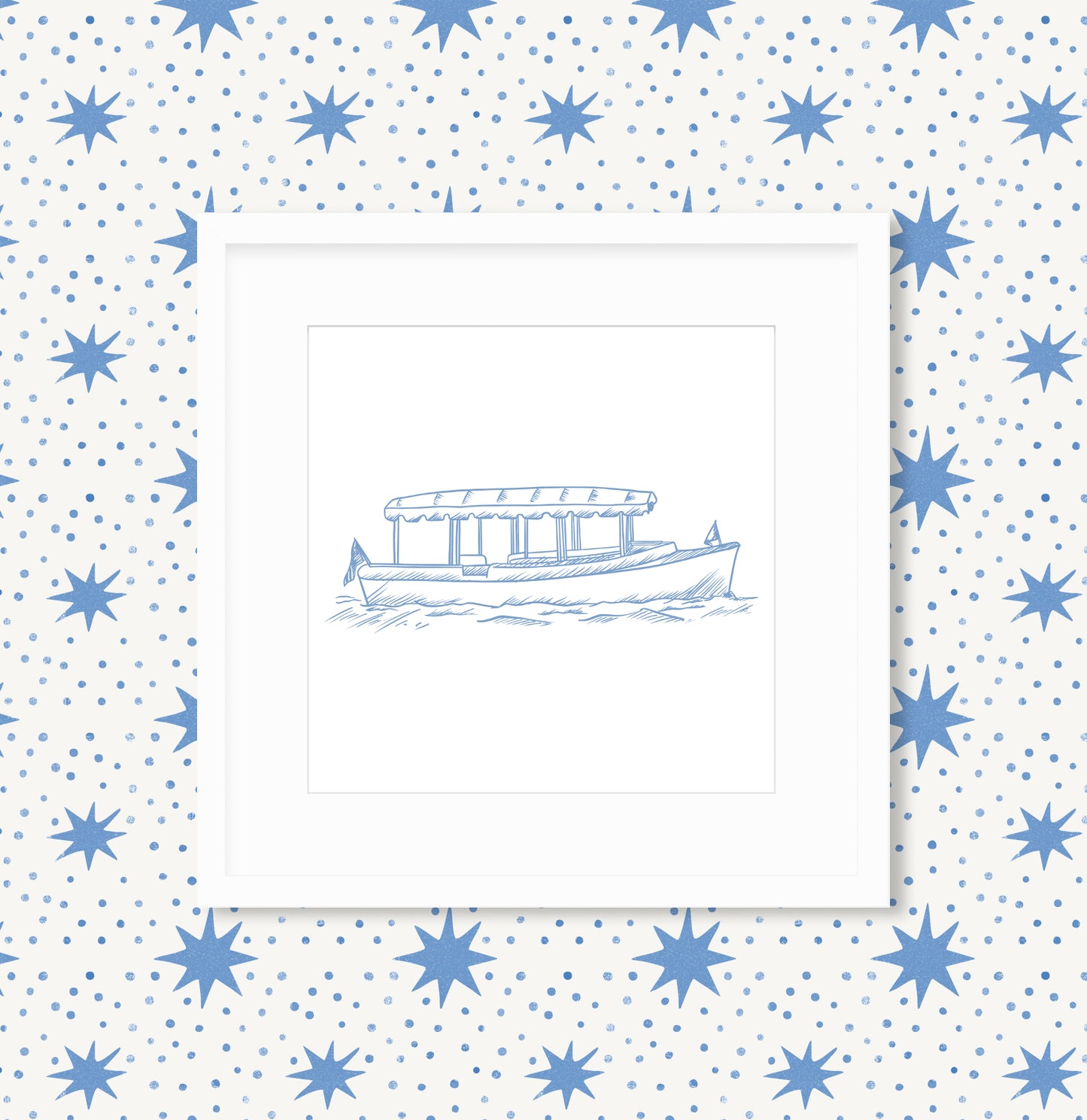 Boat Framed Art Print