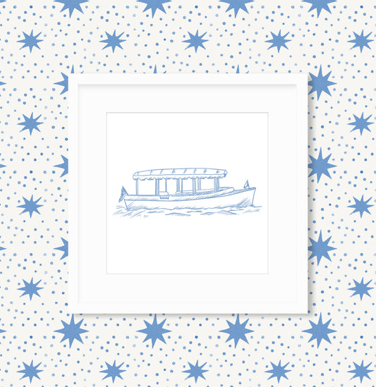 Boat Framed Art Print