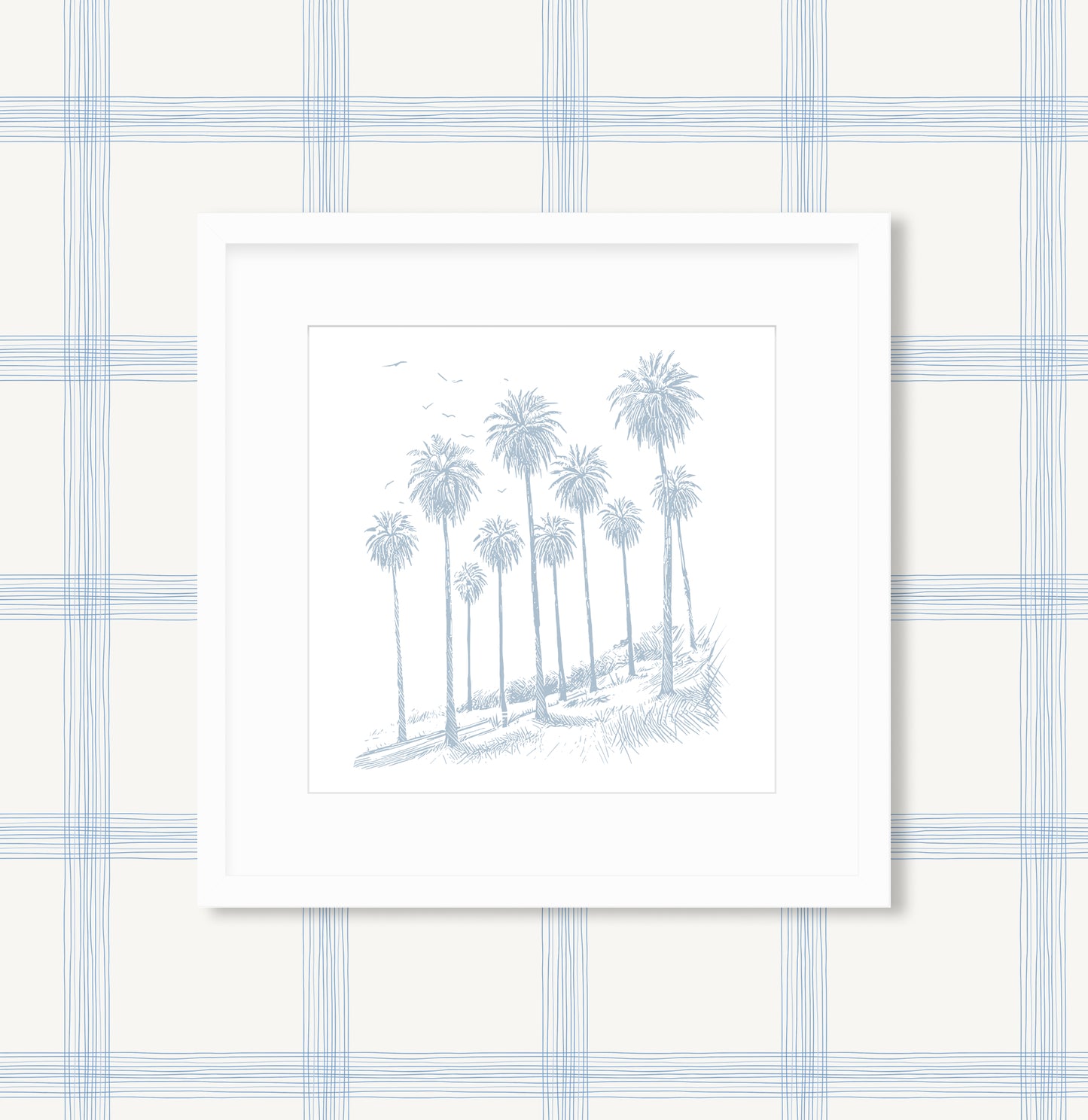 Palms Framed Art Print