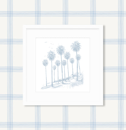 Palms Framed Art Print