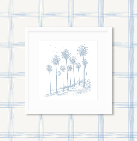 Palms Framed Art Print
