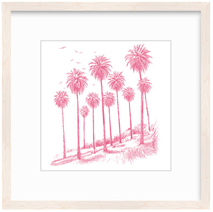 Palms Framed Art Print