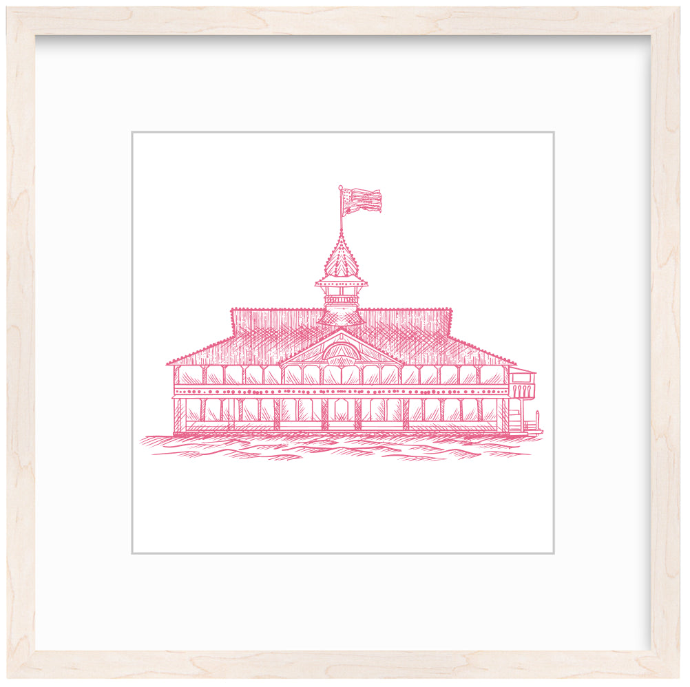 Balboa Pavilion Framed Art Print
